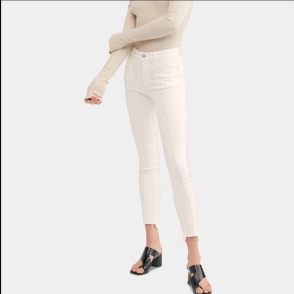 Free People Del Wray Step Hem Stretch Skinny Jean - Picture 4 of 12